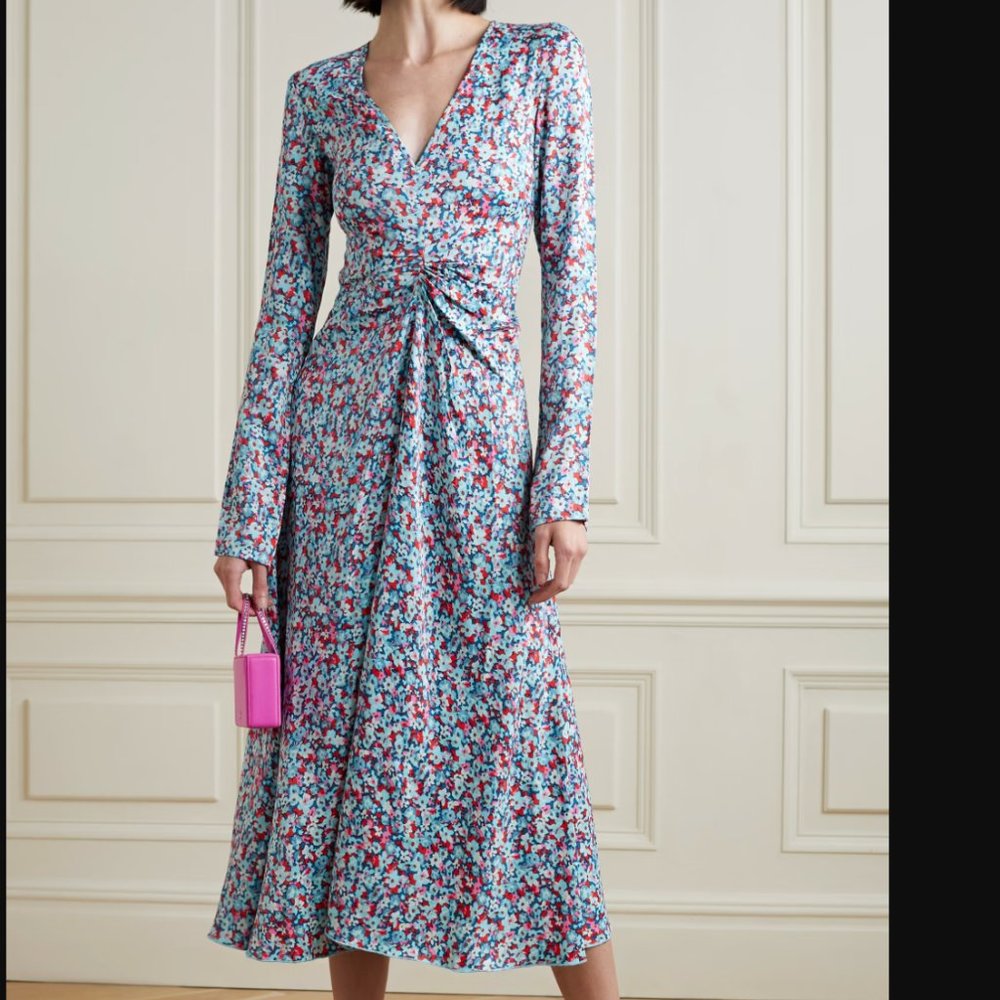 ROTATE BIRGER CHRISTENSEN Floral print dress